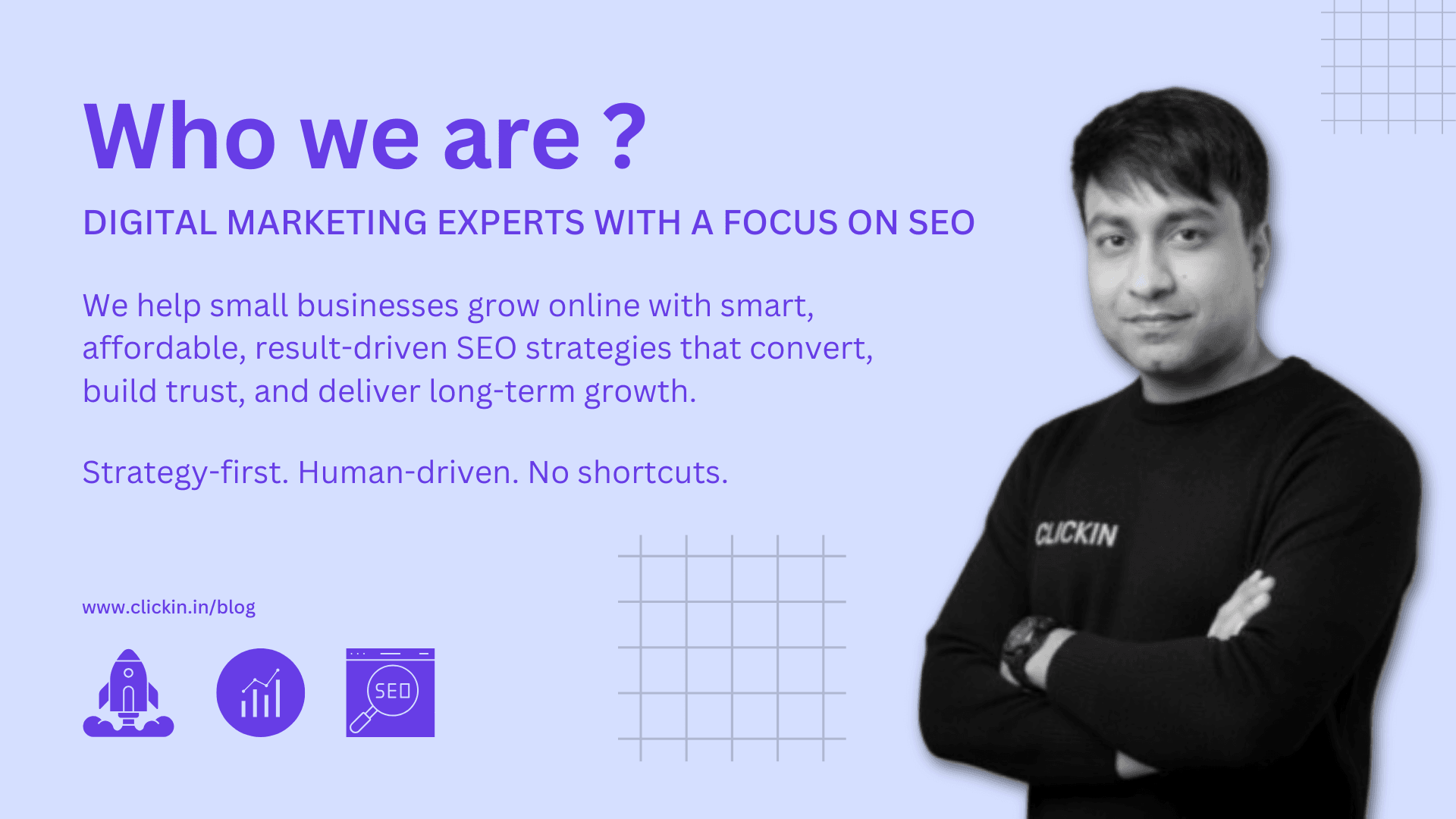 Mustakim Khan – WordPress SEO expert and founder of CLICKIN, helping small businesses grow with structured SEO strategies